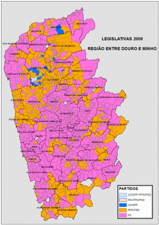 ENTRE DOURO E MINHO: LEGISLATIVAS 2009